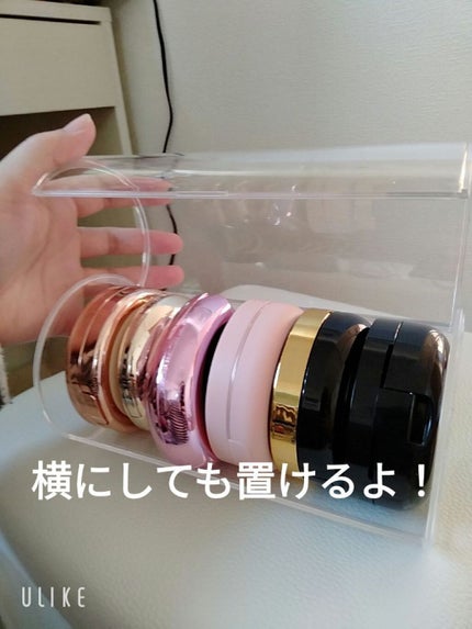 ディスプレイケース 円柱型/セリア/その他を使ったクチコミ(2枚目)