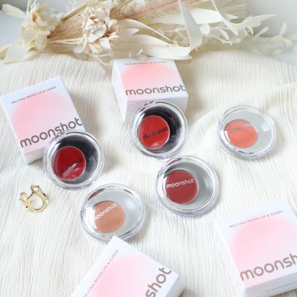 メルティングムードリップ&チーク/moonshot/ジェル・クリームチークを使ったクチコミ(1枚目)