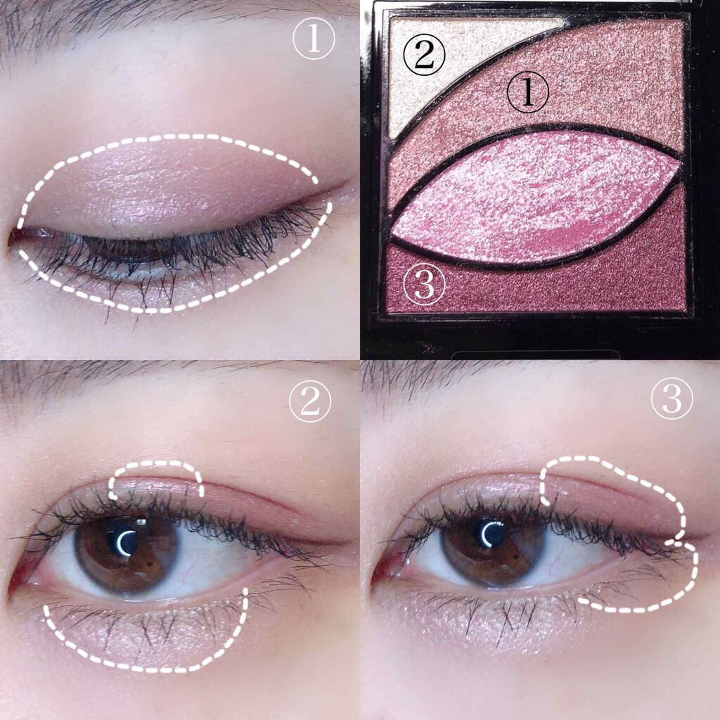 UR GLAM　VELVET EYE COLOR PALETTE/U R GLAM/アイシャドウパレットを使ったクチコミ（2枚目）