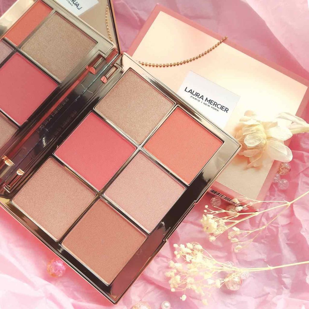 チーク キャンバス ソフト チーク パレット/ローラ メルシエ/パウダーチークを使ったクチコミ(1枚目)