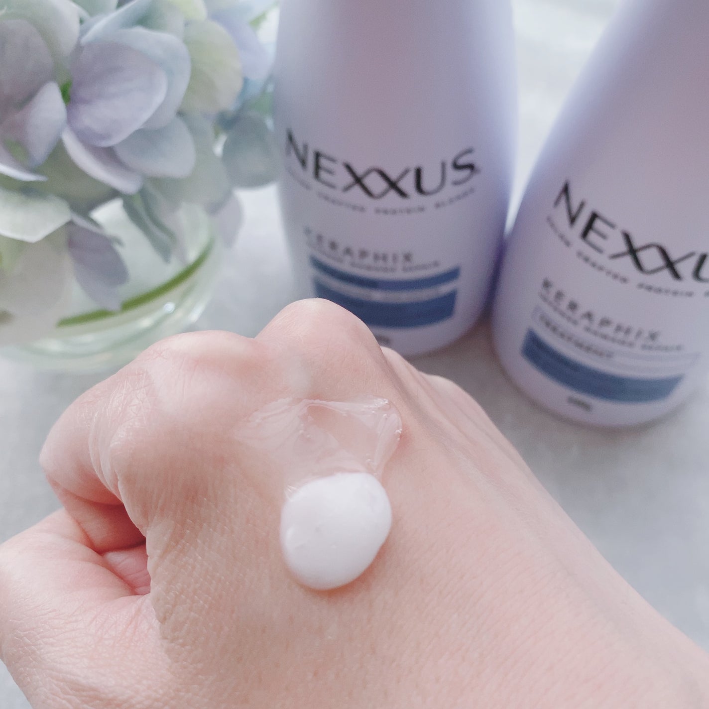 ネクサス インテンスダメージリペア 洗い流さないトリートメントオイル/NEXXUS(ネクサス)/ヘアオイルを使ったクチコミ(3枚目)