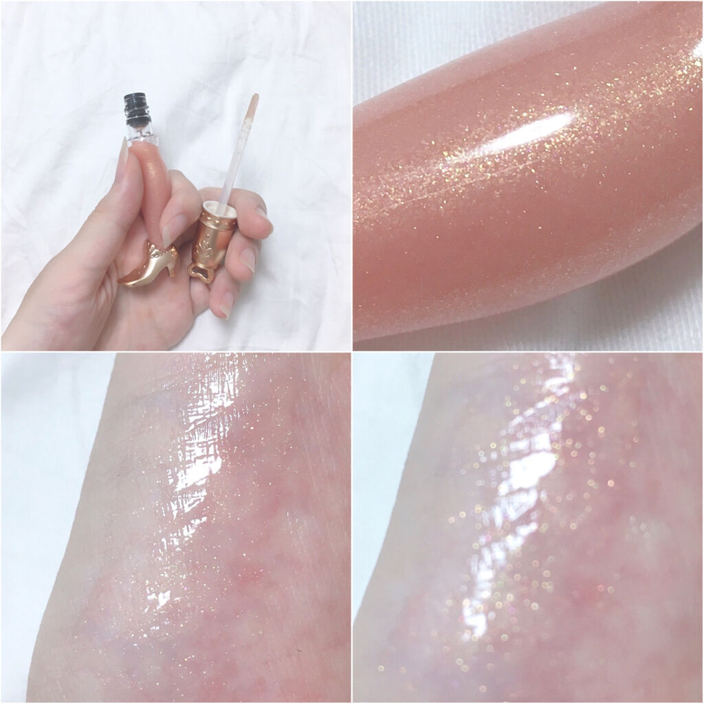 リップ グロス 04 Ballerine(バルリーヌ)/レ・メルヴェイユーズ ラデュレ/リップグロスを使ったクチコミ（2枚目）