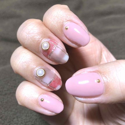 ネイル工房白パケカラージェル/ネイル工房/ジェルネイルを使ったクチコミ(1枚目)