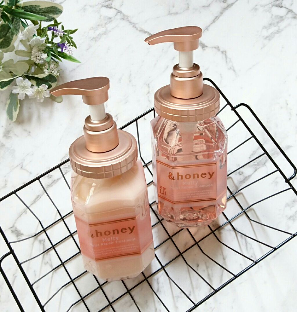 &honey Melty モイストリペア シャンプー1.0／モイストリペア ヘアトリートメント2.0/&honey/市販シャンプーを使ったクチコミ（1枚目）