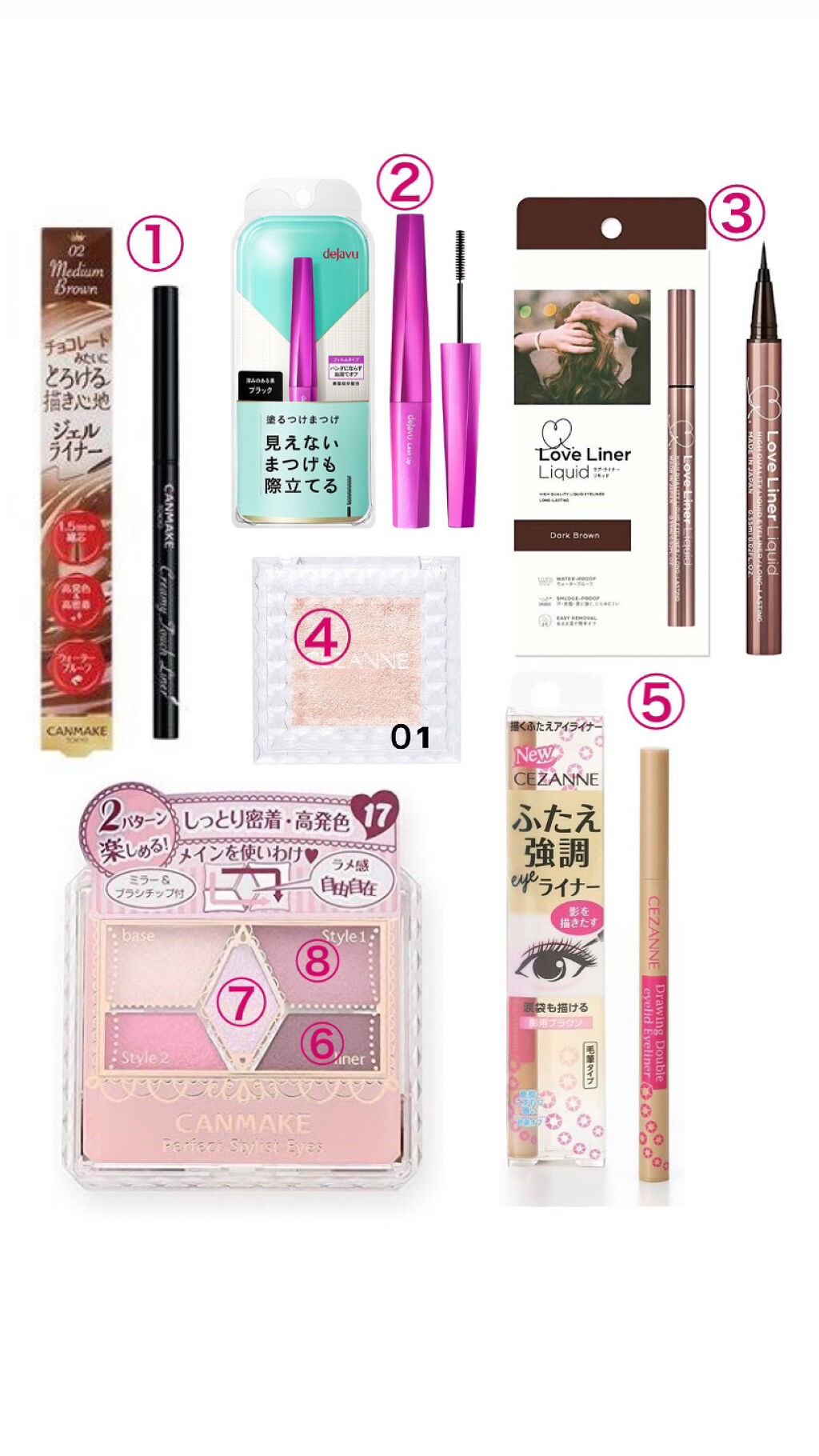 クリーミータッチライナー/キャンメイク/ジェルアイライナーを使ったクチコミ（3枚目）