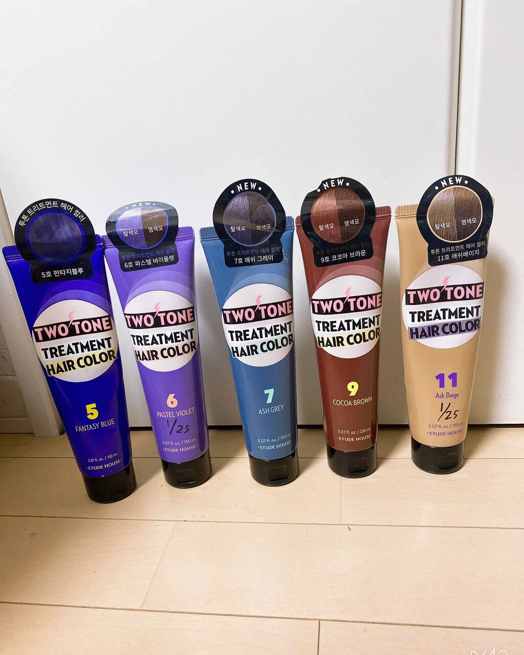 2トーン トリートメントヘアカラー/ETUDE/ヘアカラーを使ったクチコミ（1枚目）