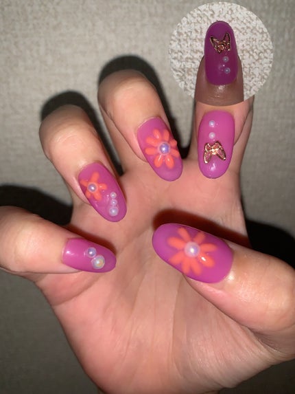 ジェルネイル(ライト対応)/セリア/ジェルネイルを使ったクチコミ(6枚目)