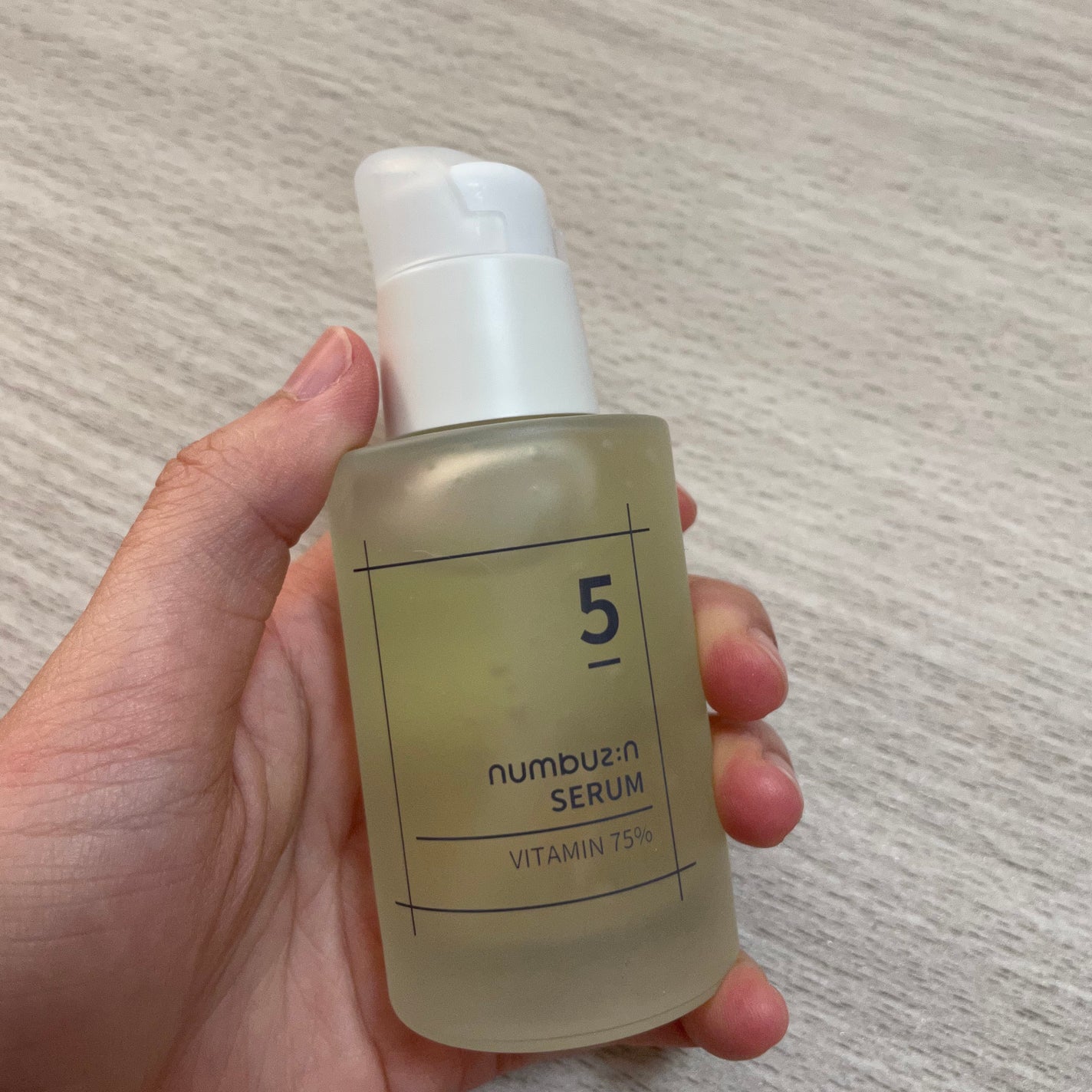 ruru on LIPS 「【使った商品】5番朝晩ビタミン75%セラム【商品の特徴】低刺激..」(1枚目)