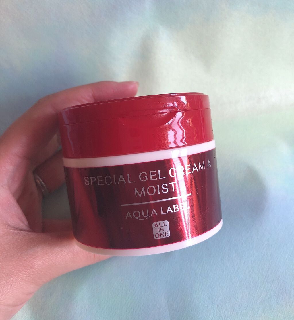 スペシャルジェルクリーム(モイスト)/アクアレーベル/オールインワン化粧品を使ったクチコミ(1枚目)