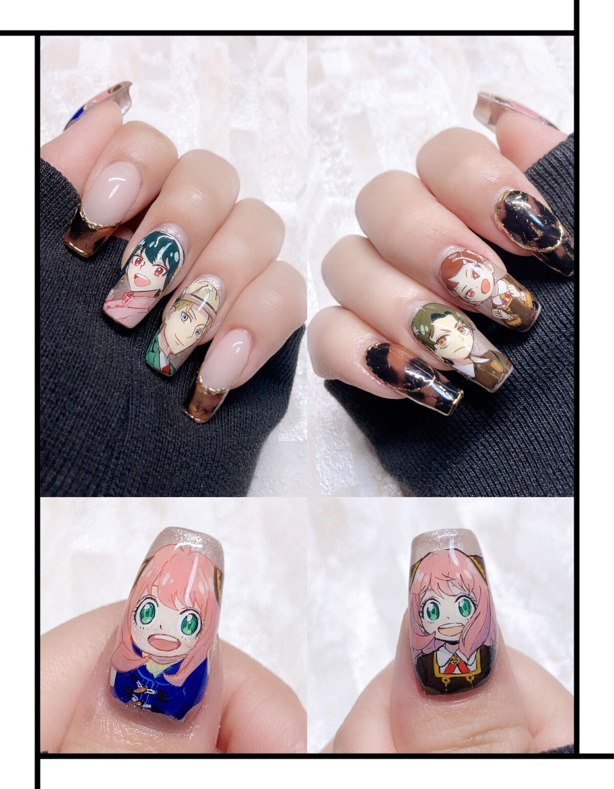 アートホイル/プリジェル/ネイルチップ・パーツを使ったクチコミ（1枚目）