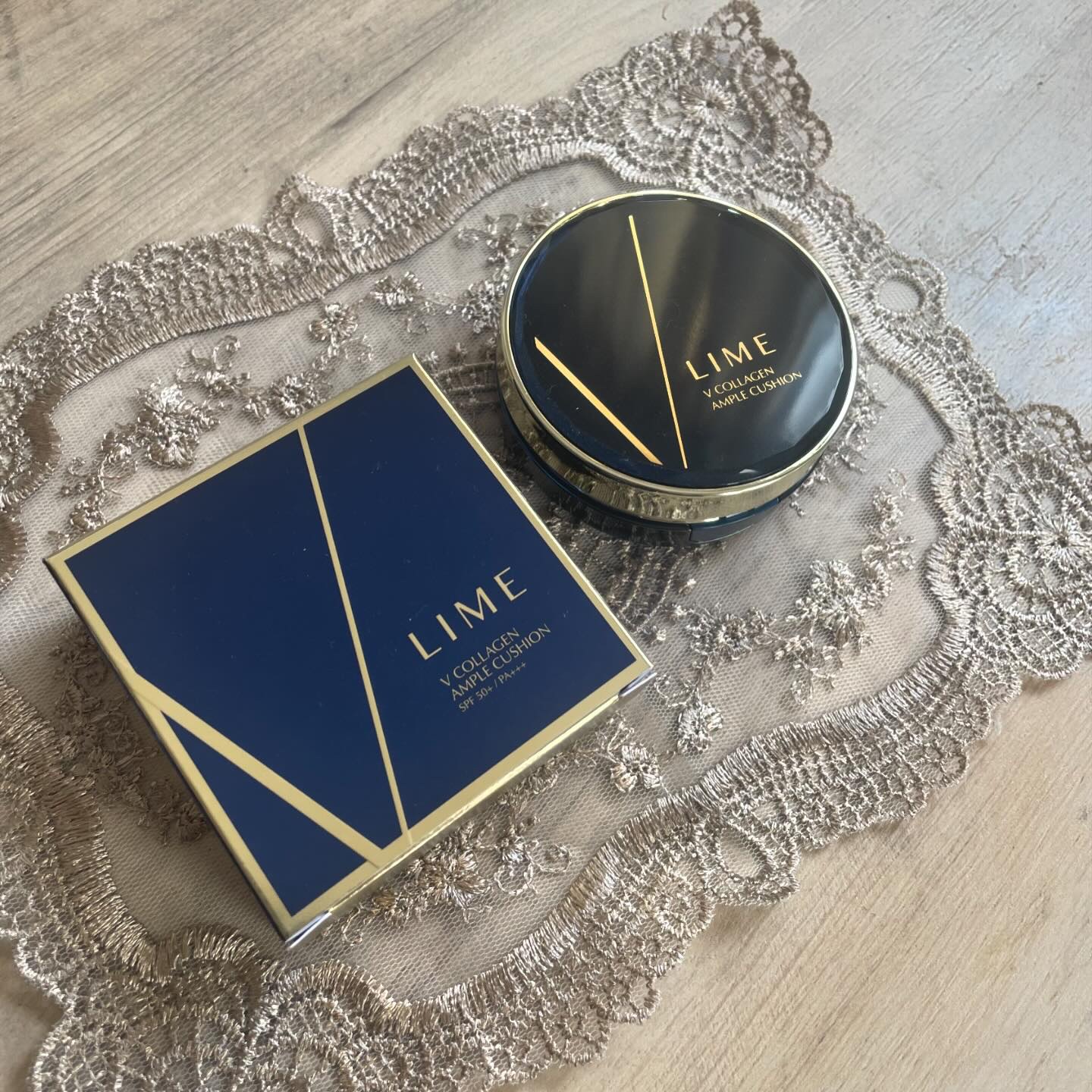 V コラーゲン アンプル クッション/LIME/クッションファンデーションを使ったクチコミ（2枚目）