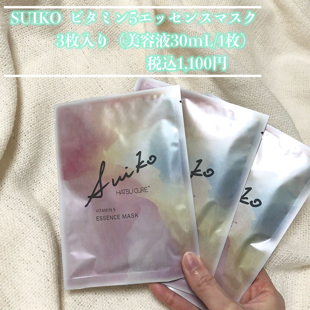 SUIKO HC ビタミン5エッセンスマスク/SUIKO HATSUCURE/シートマスク・パックを使ったクチコミ(2枚目)