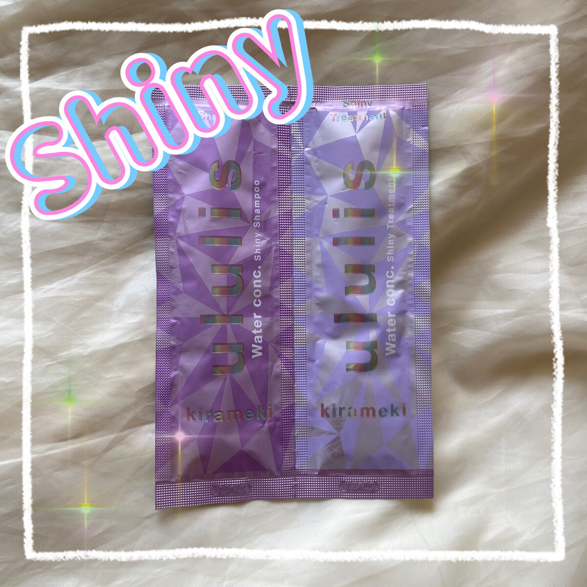 キラメキ ウォーターコンク シャイニー シャンプー/ヘアトリートメント/ululis/市販シャンプーを使ったクチコミ（1枚目）