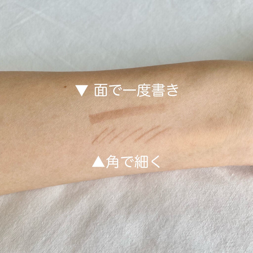 ファッションブロウ パウダーインペンシル N/MAYBELLINE NEW YORK/アイブロウペンシルを使ったクチコミ(7枚目)