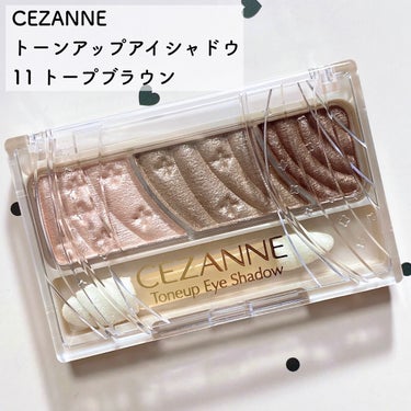 トーンアップアイシャドウ/CEZANNE/アイシャドウパレットを使ったクチコミ（2枚目）