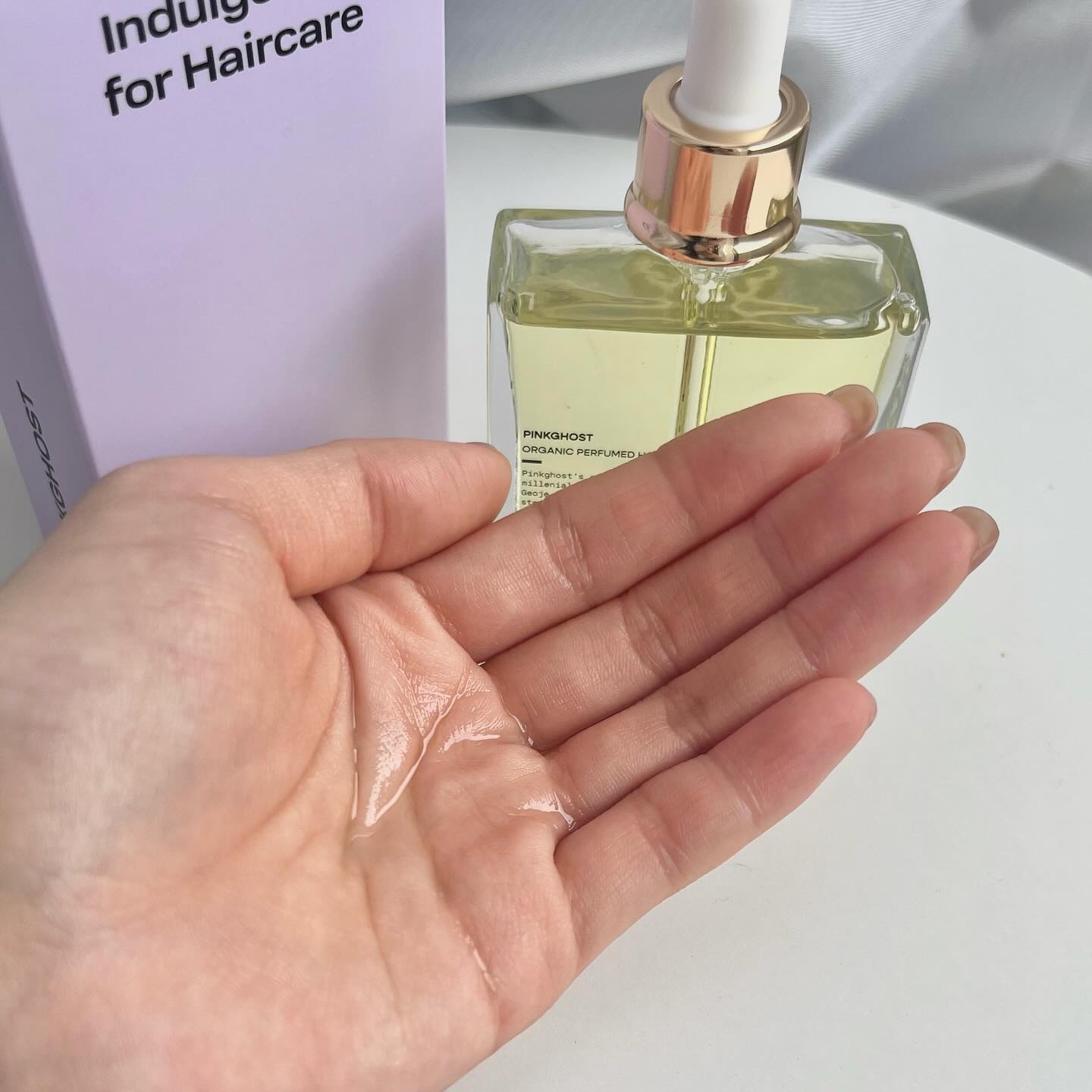 オーガニックヘアシロップ/PINKGHOST/ヘアオイルを使ったクチコミ（3枚目）