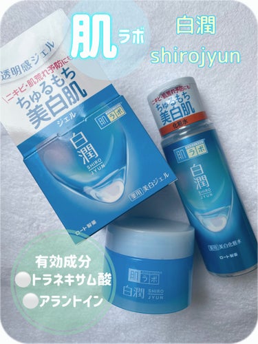 白潤薬用美白化粧水 170ml（ボトル）/肌ラボ/化粧水を使ったクチコミ（1枚目）