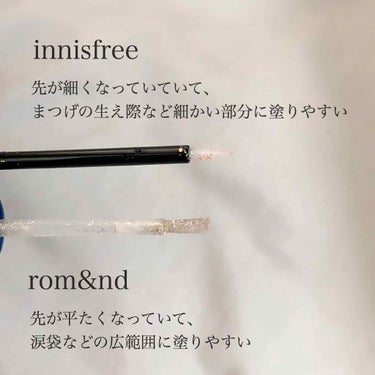 トゥインクル グリッター/innisfree/リキッドアイライナーを使ったクチコミ（2枚目）