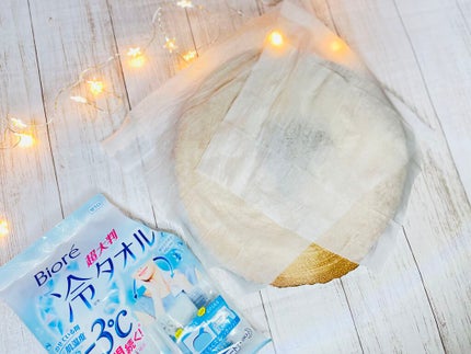 冷タオル 無香性/ビオレ/ボディシートを使ったクチコミ(3枚目)