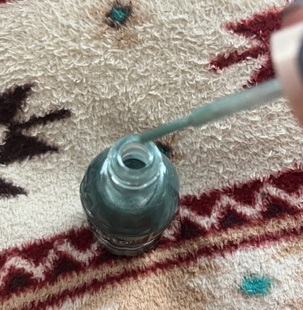 ナチュラルネイルカラーN 176 ラディアントグリーン(限定)/デュカート/マニキュアの画像