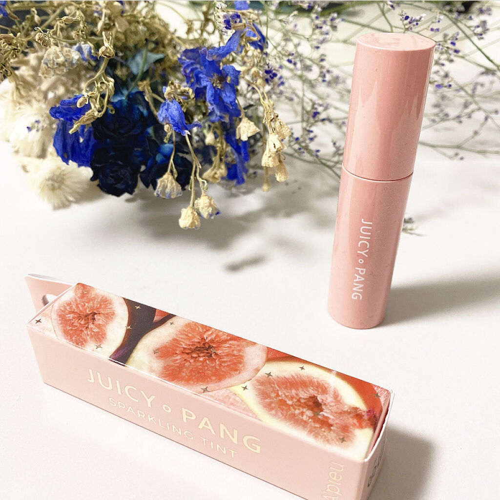 アピュー ジューシーパン スパークリングティント/A’pieu/口紅を使ったクチコミ（2枚目）