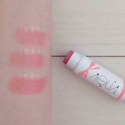 オーガニックスイーツリップ/アクア・アクア/リップケアを使ったクチコミ(2枚目)