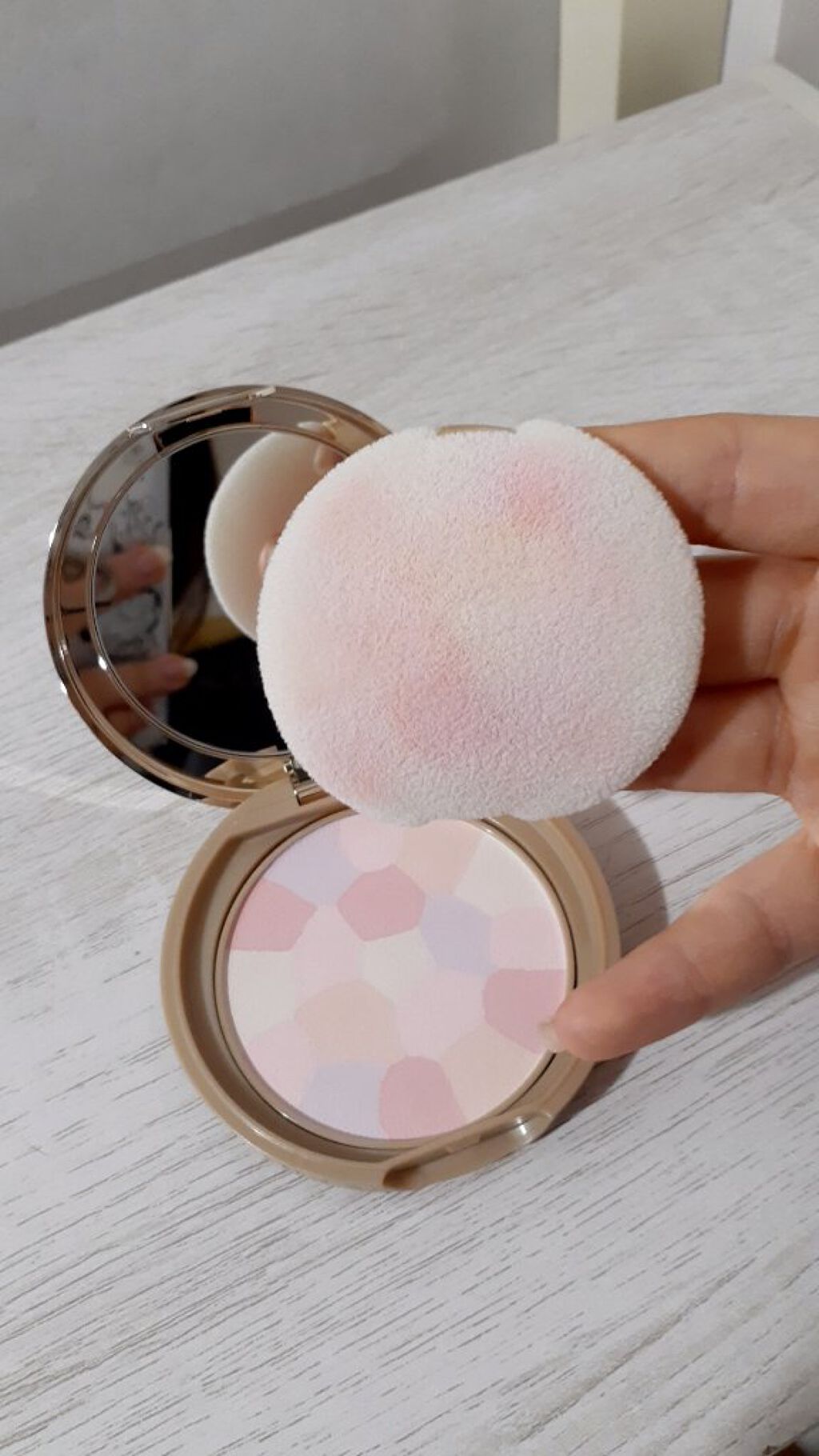 マシュマロフィニッシュパウダー　～Abloom～/キャンメイク/プレストパウダーを使ったクチコミ（2枚目）