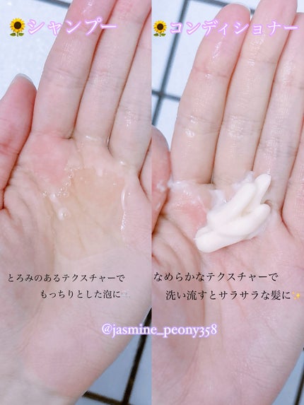 オイルインシャンプー/オイルインコンディショナー (グロス&リペア)/ディアボーテ/市販シャンプーを使ったクチコミ(3枚目)