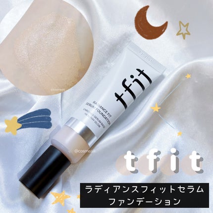 ラディアンスフィットセラムファンデーション/TFIT/リキッドファンデーションを使ったクチコミ(1枚目)