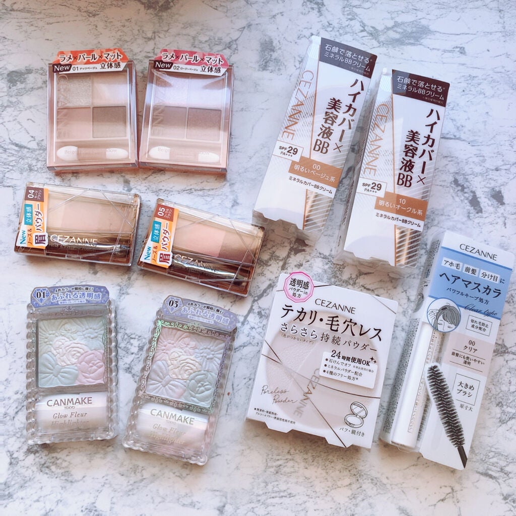 グロウフルールハイライター/キャンメイク/パウダーハイライトを使ったクチコミ(4枚目)