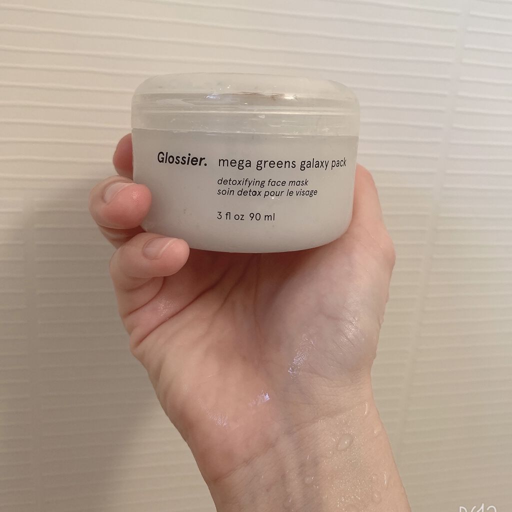 Mega Greens Galaxy Pack/Glossier./洗い流すパック・マスクを使ったクチコミ（2枚目）