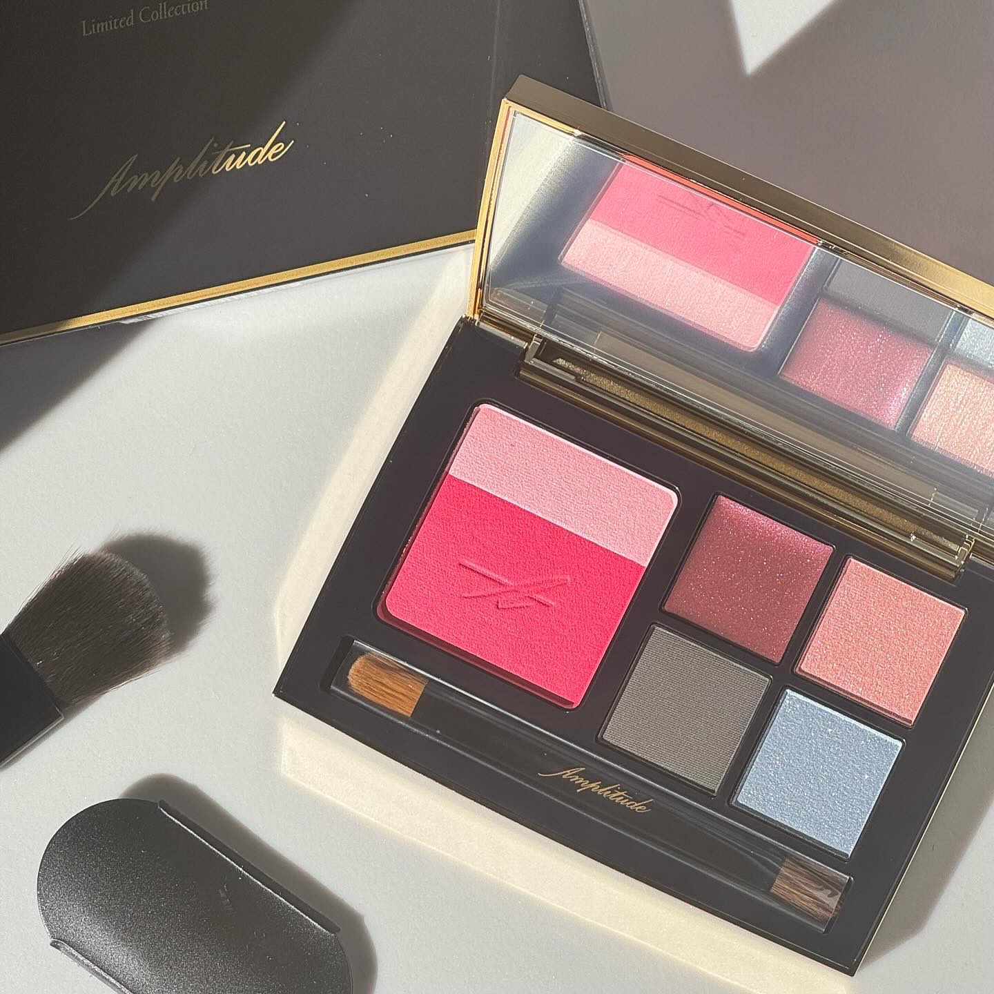 コンスピキュアス アイ＆チークカラーパレット リミテッドコレクション b/Amplitude/アイシャドウパレットを使ったクチコミ（2枚目）