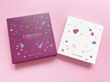 TERRAZZO Shadow palette/HOLIKA HOLIKA/アイシャドウパレットを使ったクチコミ（1枚目）