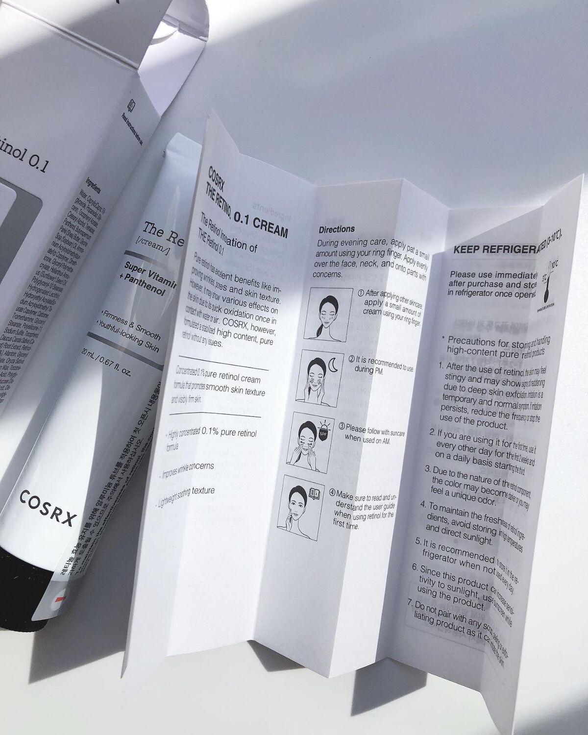 RXザ・レチノール0.1クリーム/COSRX/フェイスクリームを使ったクチコミ（3枚目）