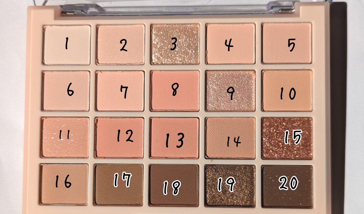 ムードシャドウパレット/dasique/アイシャドウパレットを使ったクチコミ(2枚目)