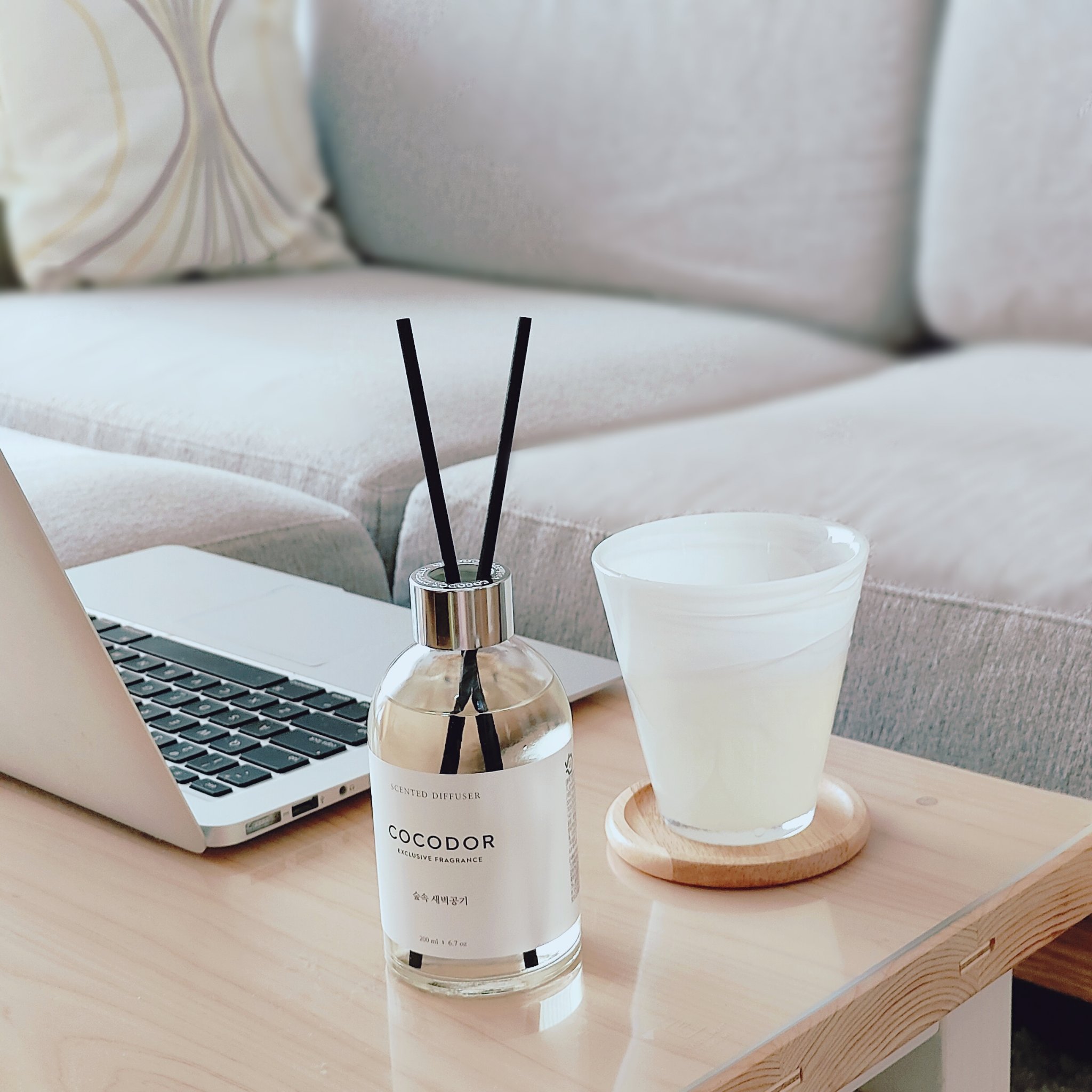 ブラックチェリー デュフューザー/COCODOR/ルームフレグランスを使ったクチコミ（2枚目）