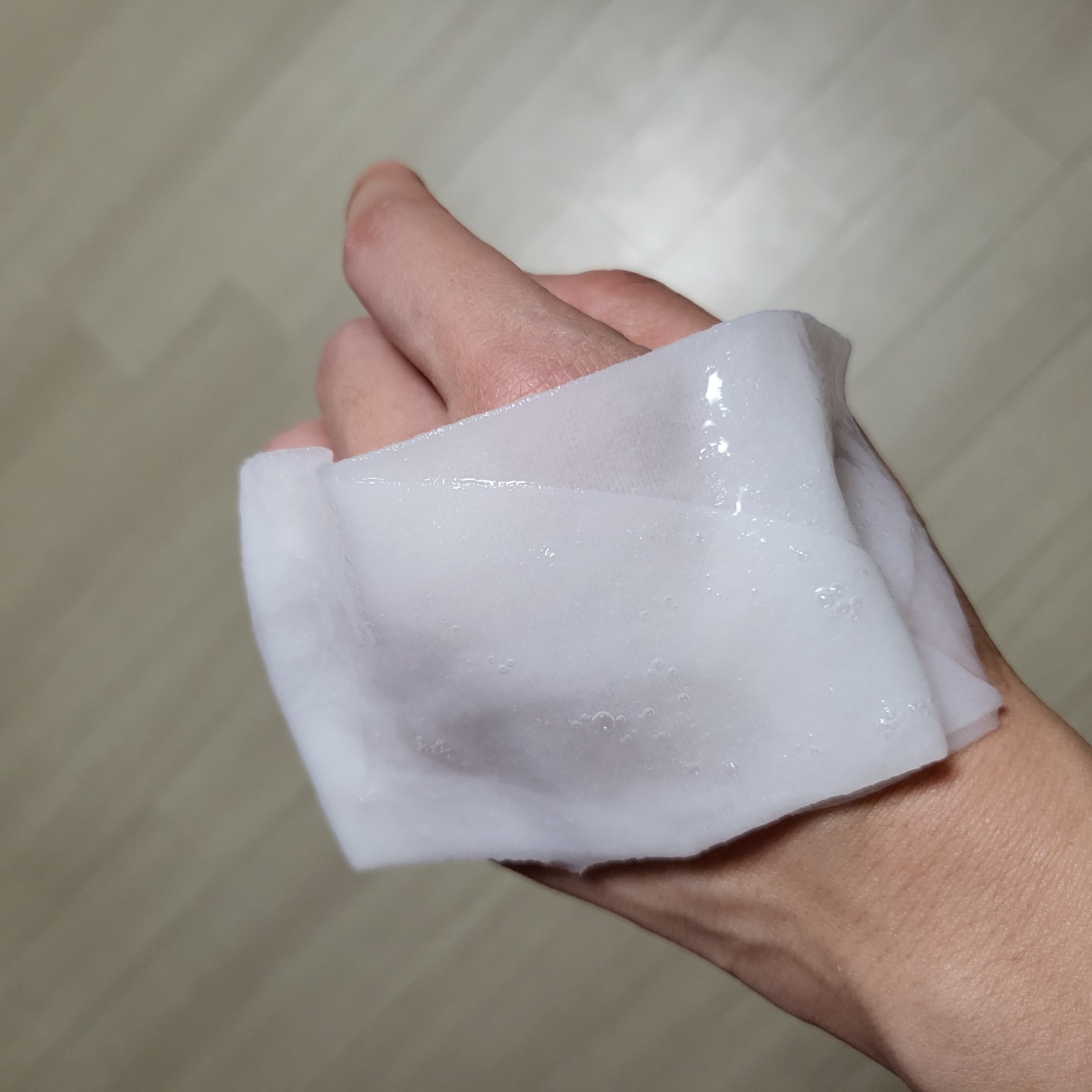 弱酸性pHシートマスク  グルタチオンソームフィット/Abib /シートマスク・パックを使ったクチコミ（2枚目）