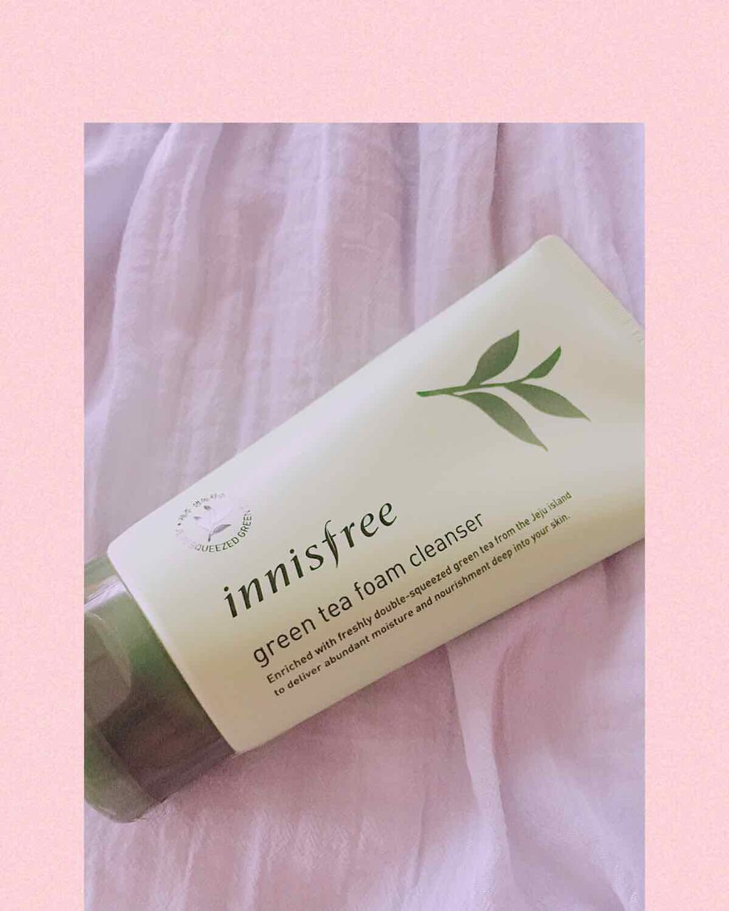 グリーンティー フォームクレンザー/innisfree/洗顔フォームを使ったクチコミ（1枚目）