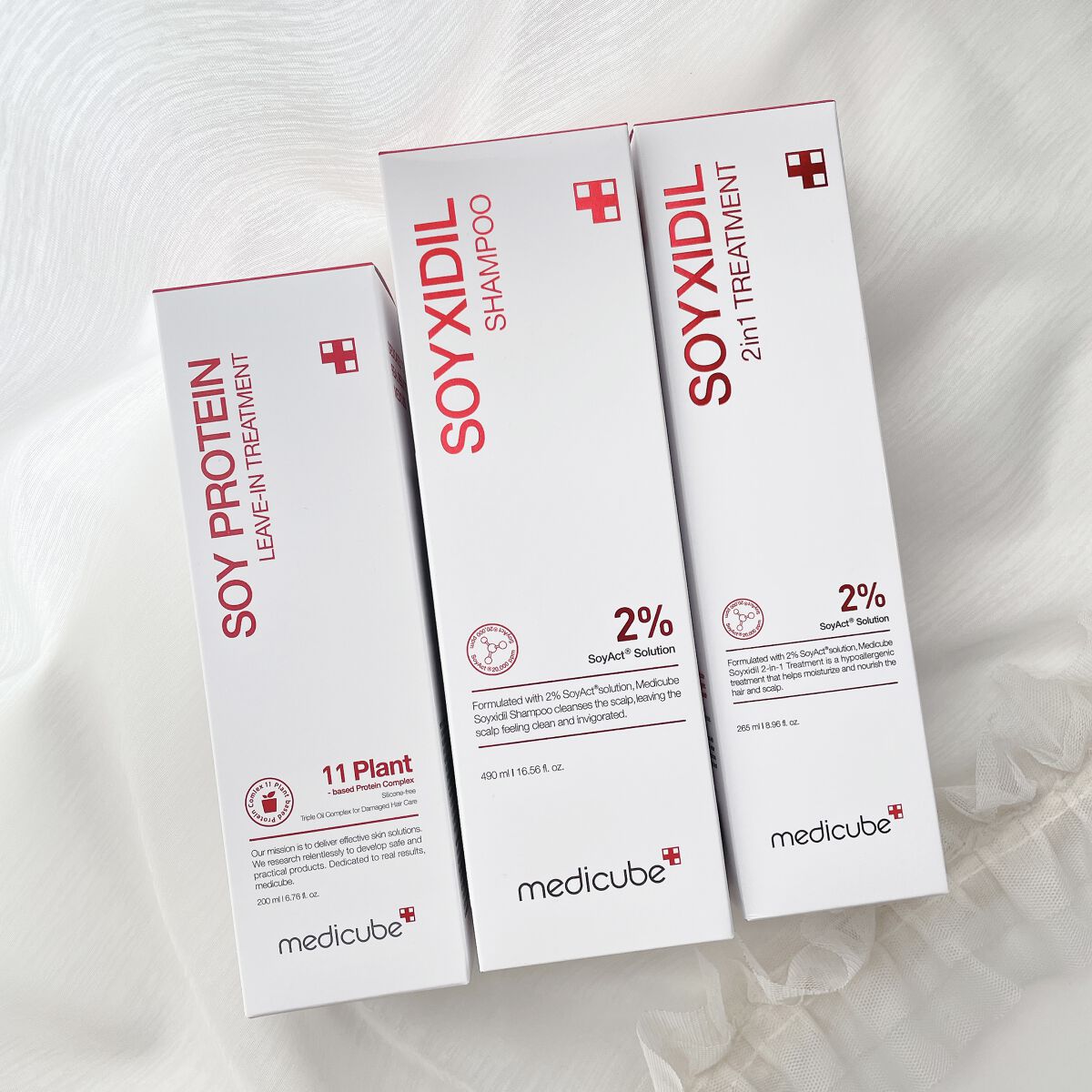 イソフラボンシャンプー/MEDICUBE/市販シャンプーを使ったクチコミ（2枚目）