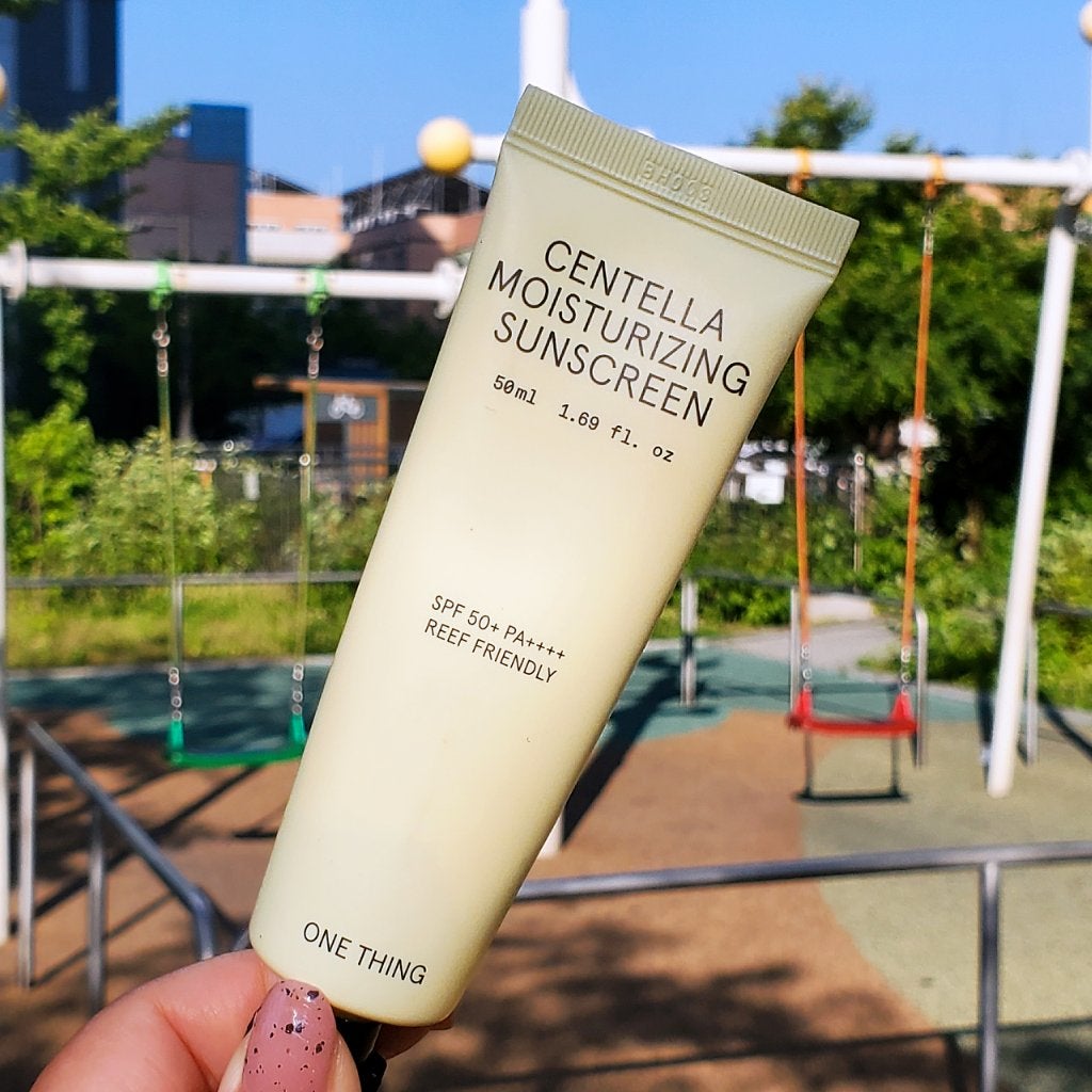 ツボクサ日焼け止め/ONE THING/日焼け止めクリームを使ったクチコミ(1枚目)