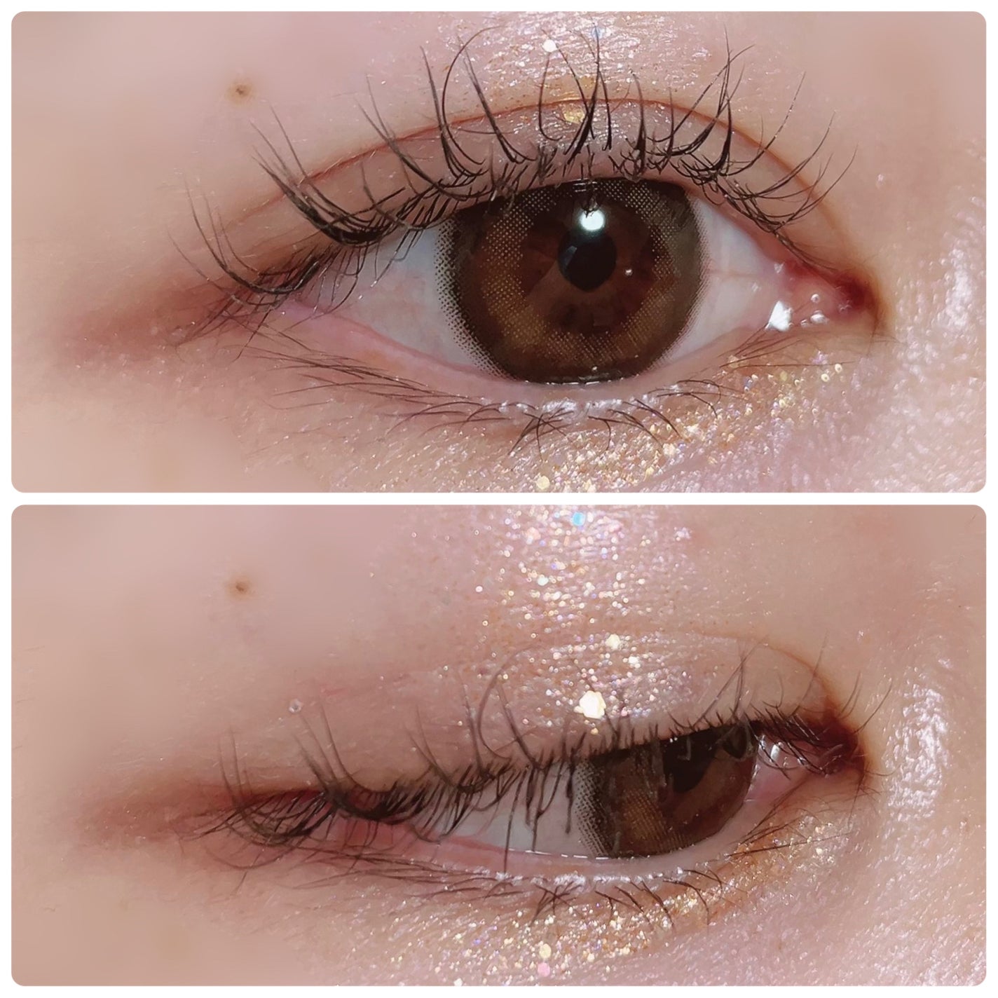 ブリング フィット アイグリッター/LIZDA/グリッターを使ったクチコミ(4枚目)