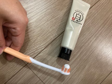 歯磨き堂 薬用ホワイトニングペースト プレミアム/歯磨き堂/歯磨き粉を使ったクチコミ(3枚目)