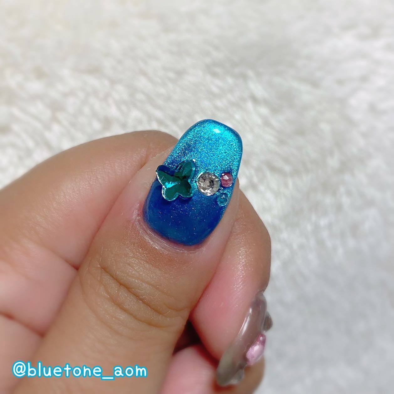 moonlight gel 02/ネイル工房/ジェルネイルを使ったクチコミ（2枚目）