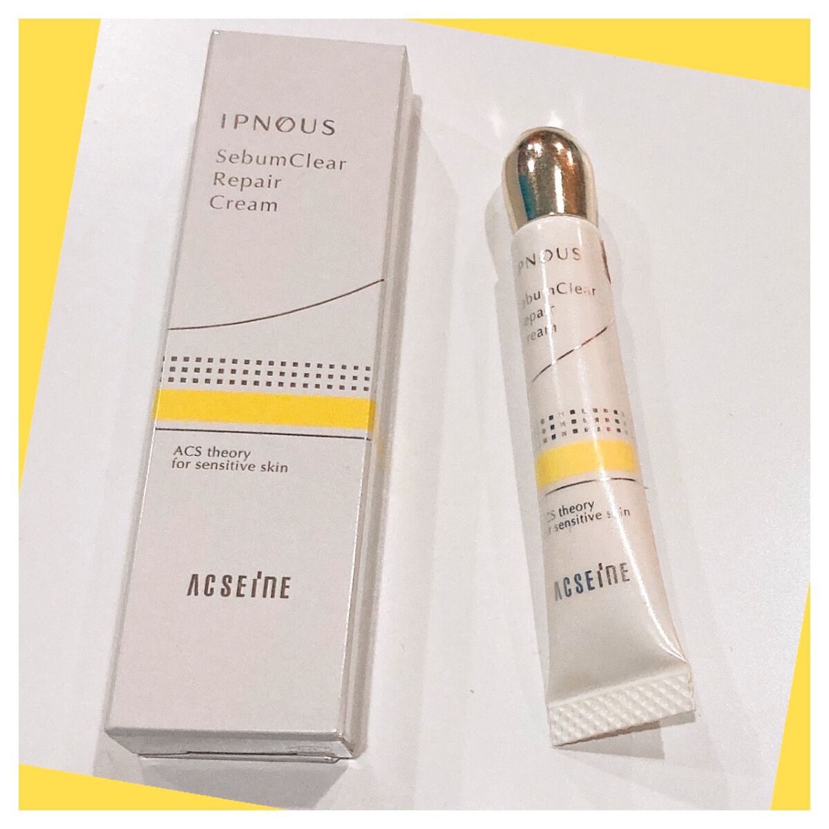イプノス シーバムクリア リペアクリーム/ACSEINE/フェイスクリームを使ったクチコミ(1枚目)