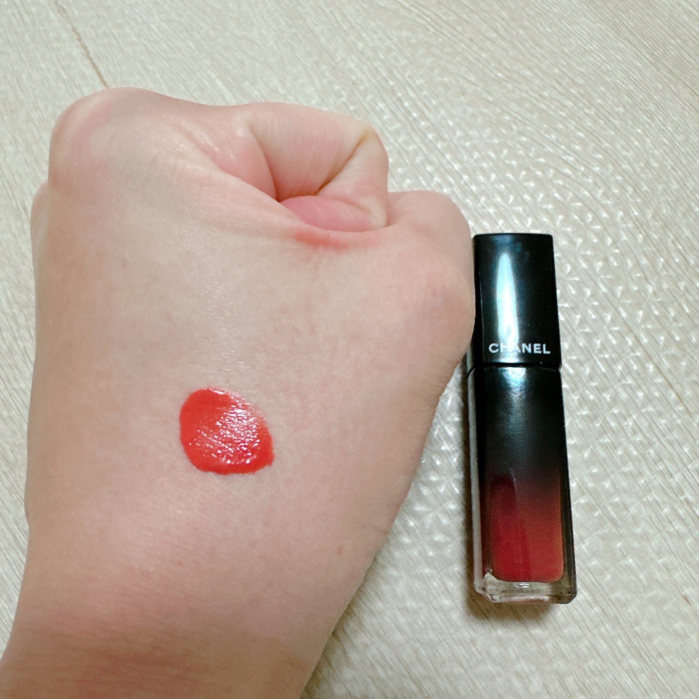 ルージュ アリュール ラック/CHANEL/口紅を使ったクチコミ(4枚目)