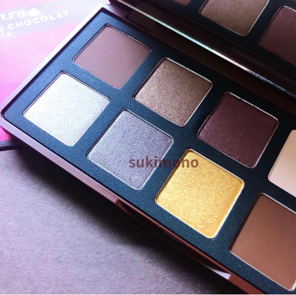 ガナッシュ アンド プラリネ アイパレット/shu uemura/アイシャドウパレットを使ったクチコミ(3枚目)