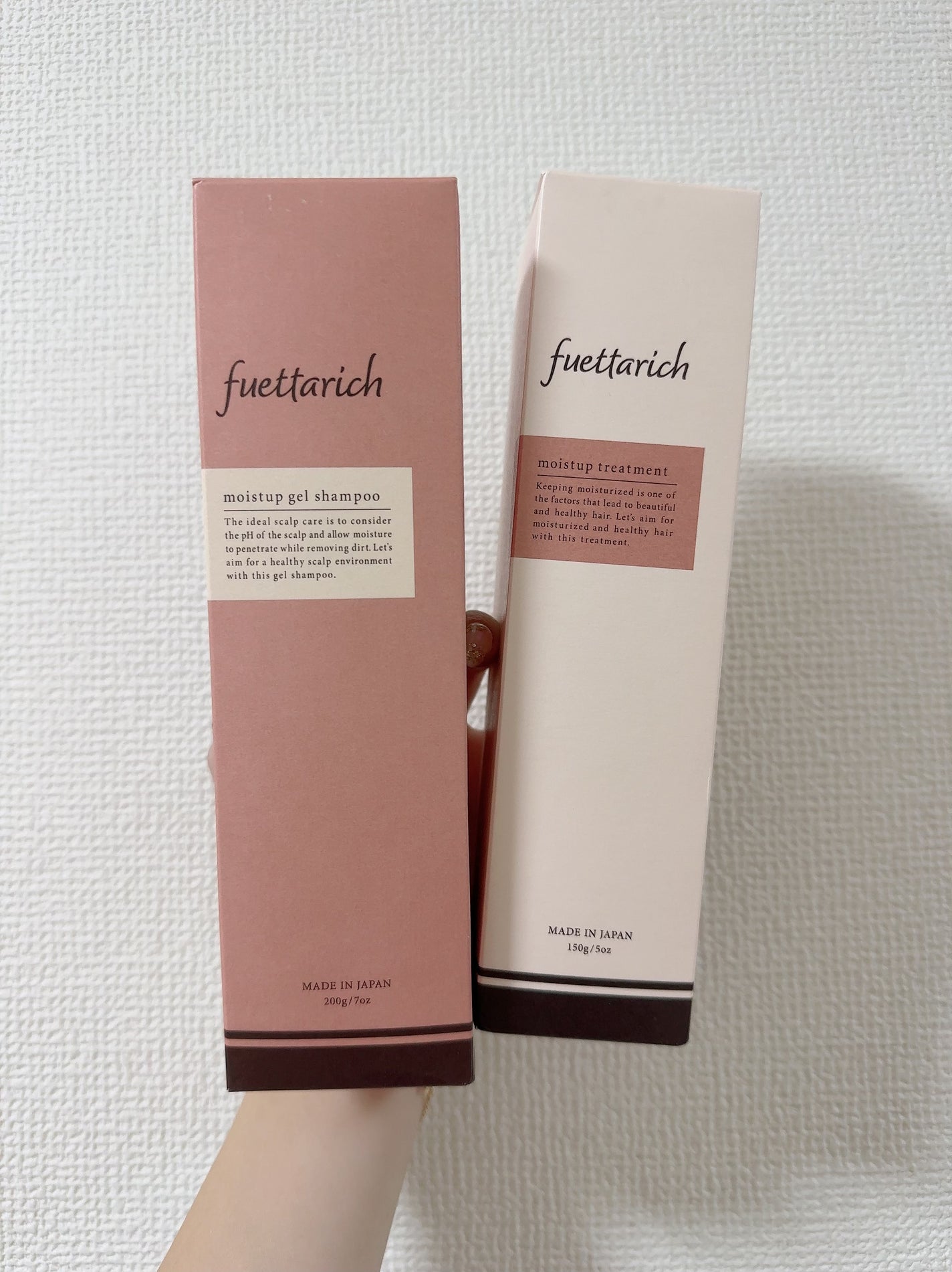 モイストアップ ジェル シャンプー/トリートメント/fuettarich (フエッタリッチ)/サロンシャンプーを使ったクチコミ(1枚目)