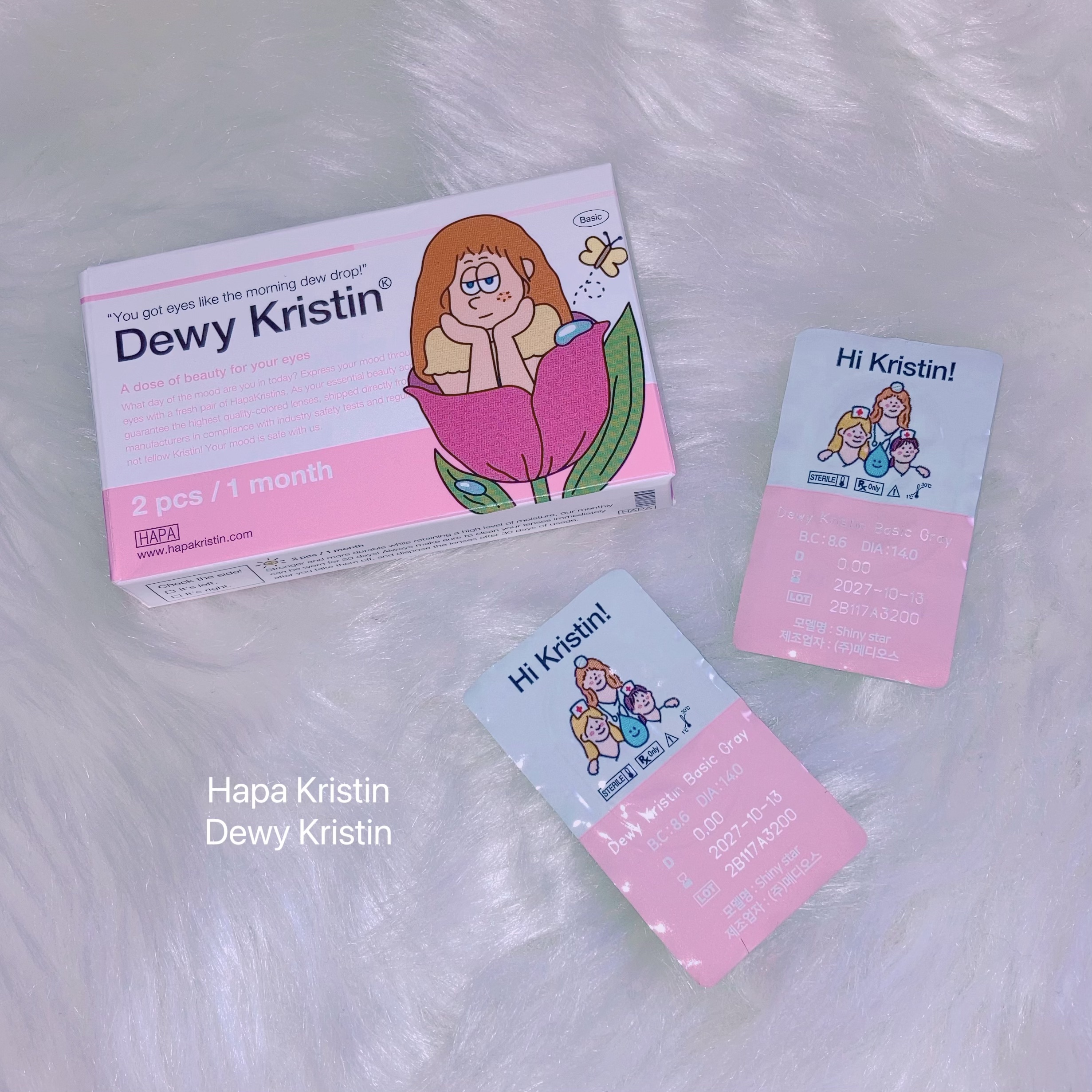 Dewy Kristin/Hapa kristin/カラーコンタクトレンズを使ったクチコミ（3枚目）