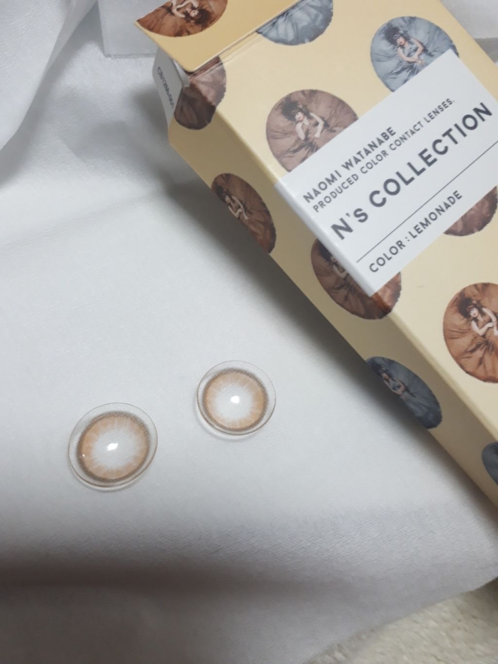 N’s COLLECTION 1day レモネード/N’s COLLECTION/ワンデー（１DAY）カラコンを使ったクチコミ（2枚目）