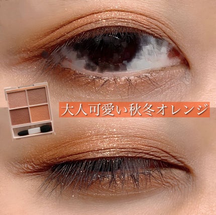 シルキースフレアイズ(マットタイプ)/キャンメイク/アイシャドウパレットを使ったクチコミ(3枚目)